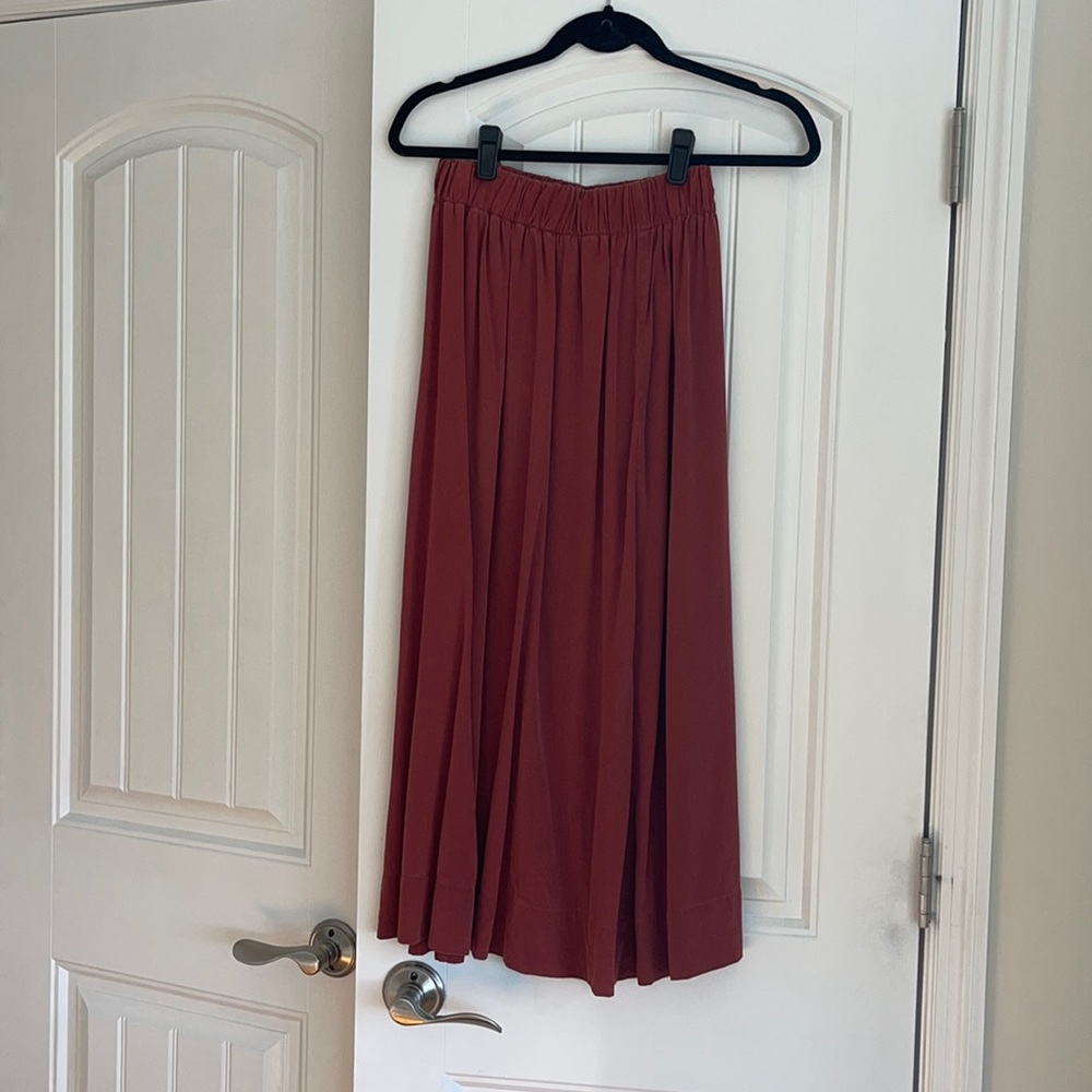 Elizabeth Suzann Silk Skirt Sz Small